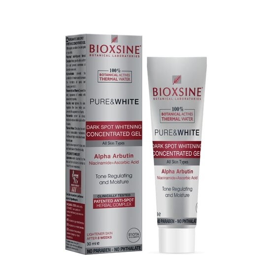 

Концентрированный гель для отбеливания кожи, 30 мл Bioxsine Pure&White
