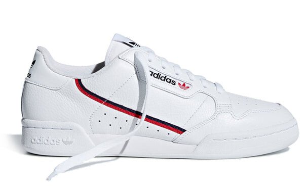 Кроссовки континентальные 80 Adidas, белый — фото 3