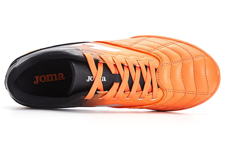 Детские футбольные бутсы Kids Mid-top Black/Orange Joma, желтый — фото 4