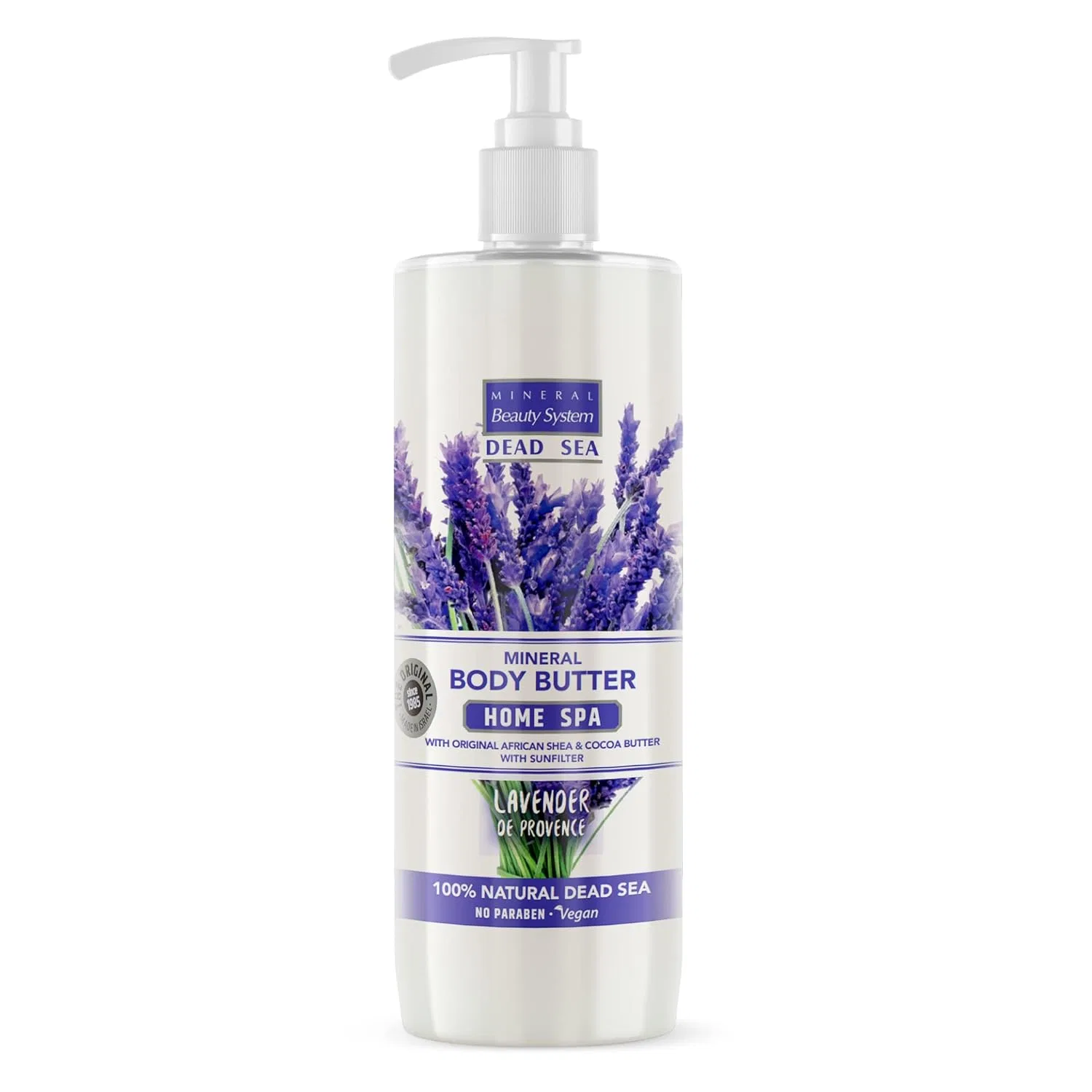 Крем-масло для тела Dead Sea Minerals Spa Lavender, 300 мл Mineral Beauty System