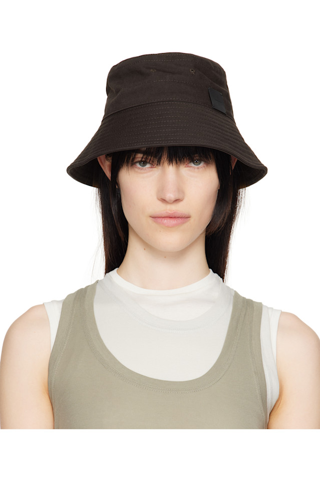 

Ведро с логотипом Jil Sander, коричневый
