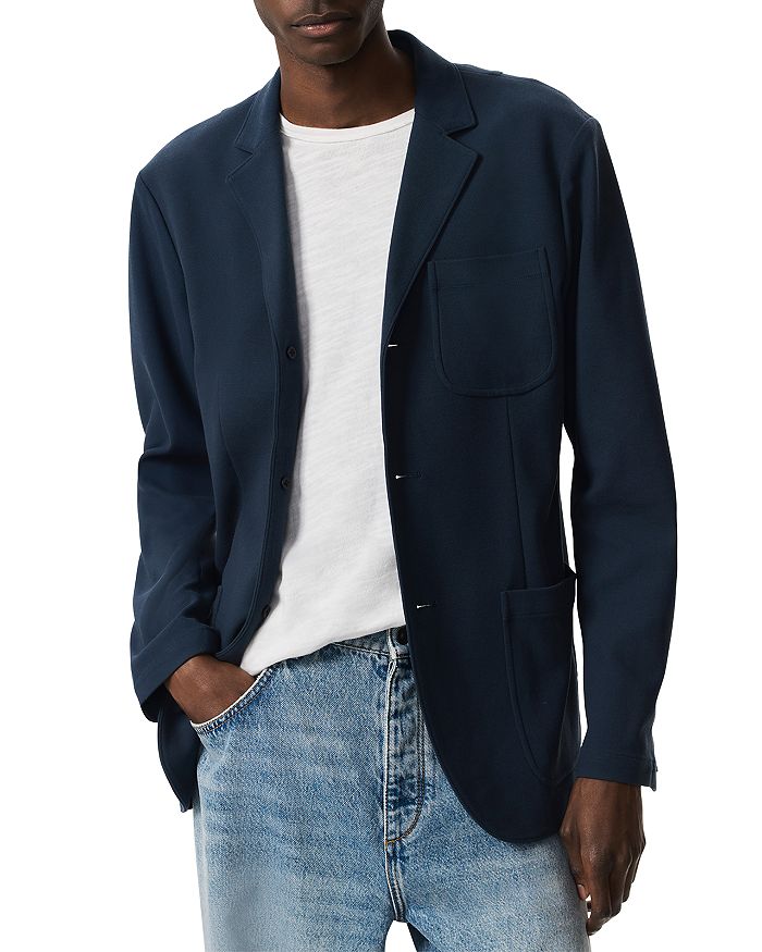 

Вязаный блейзер Achilles rag & bone, синий