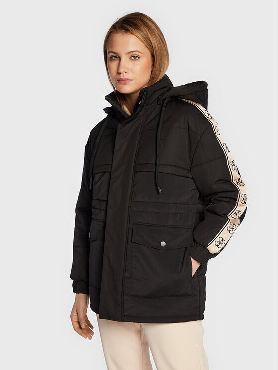 

Зимняя куртка стандартного кроя Guess, черный