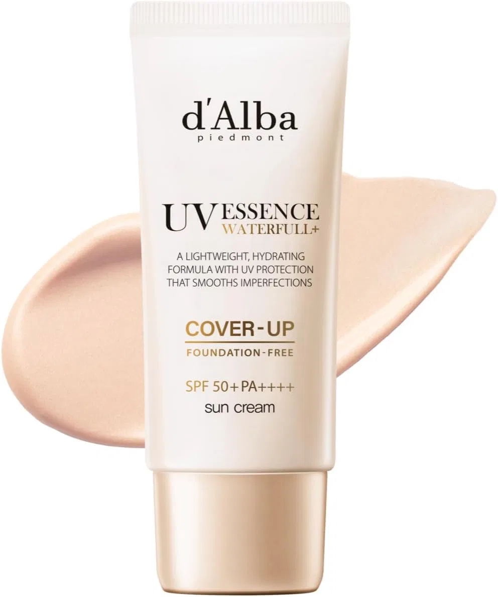 Тональный крем D'Alba Piedmont SPF50+ 50 мл, фиолетовый
