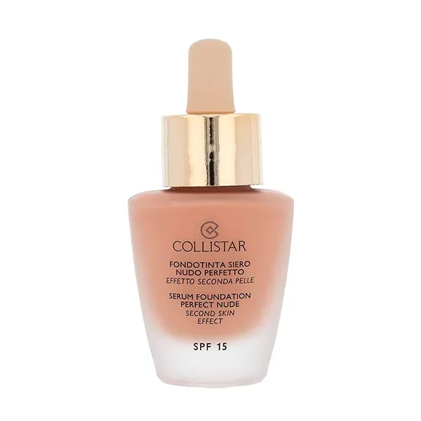 

База под макияж с уходом Fondo De Maquillaje En Suero Desnudo Perfecto Collistar, цвет ambra
