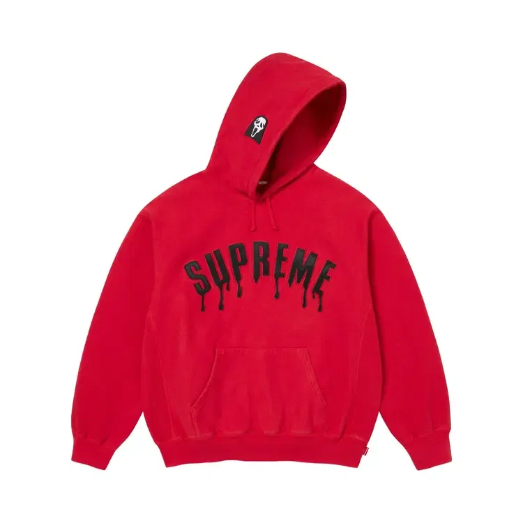 Толстовка с капюшоном Supreme Ghostface Arc, красный