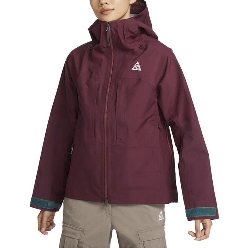Куртка ACG женская Night Maroon Nike, цвет Night Brown Red — фото 4