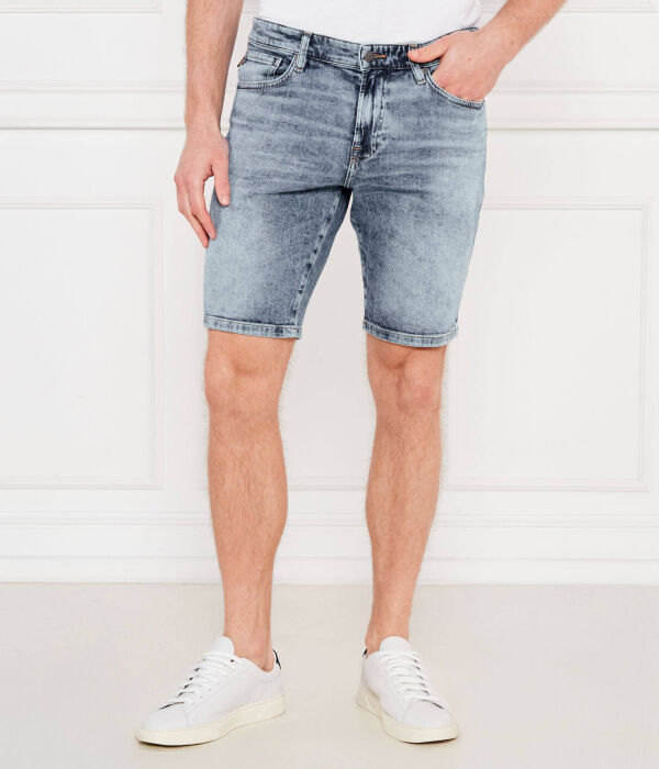 

Джинсовые шорты re.maine Regular fit Boss Orange, синий