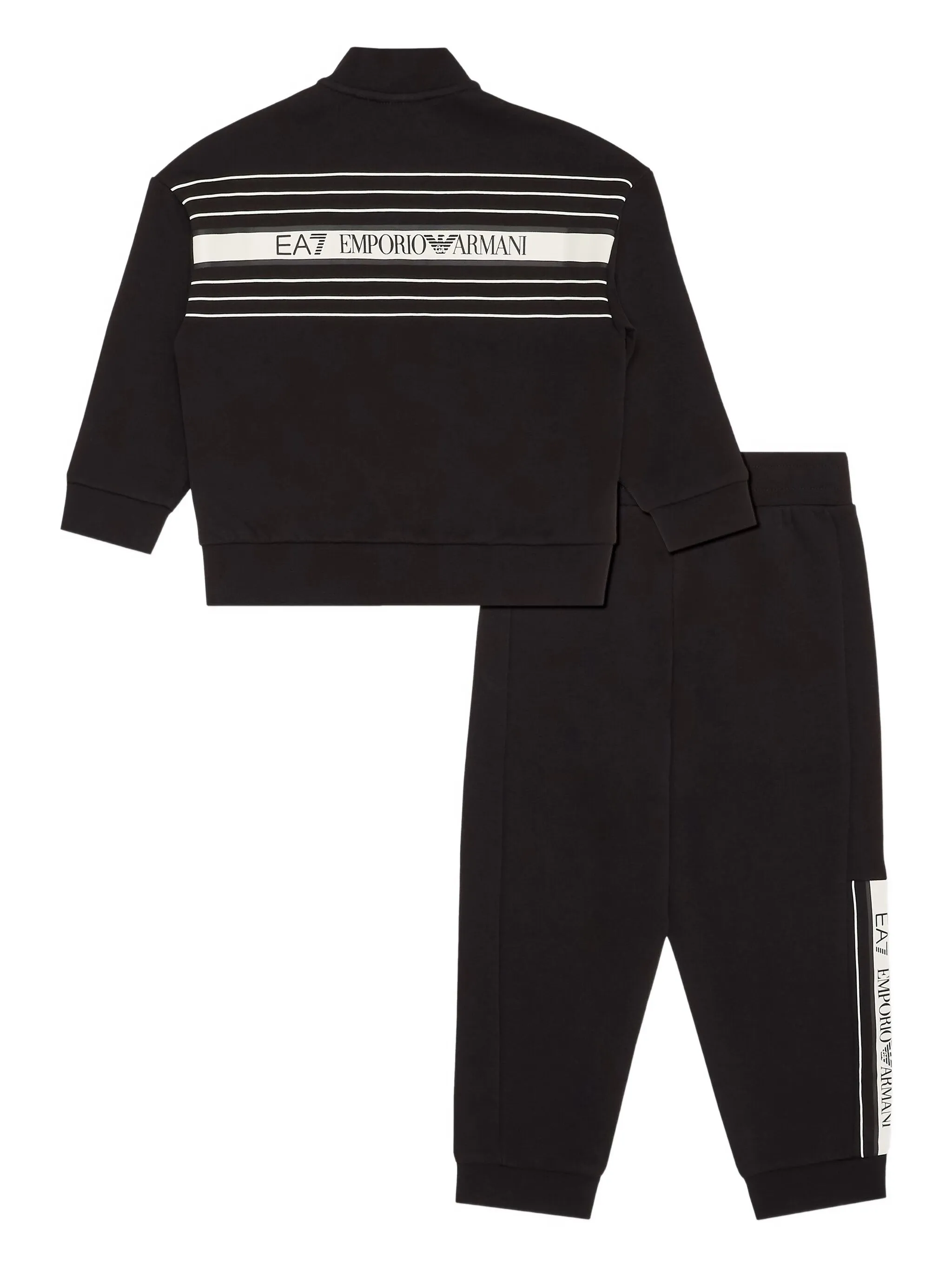 

Спортивный костюм с логотипом Emporio Armani Kids, черный