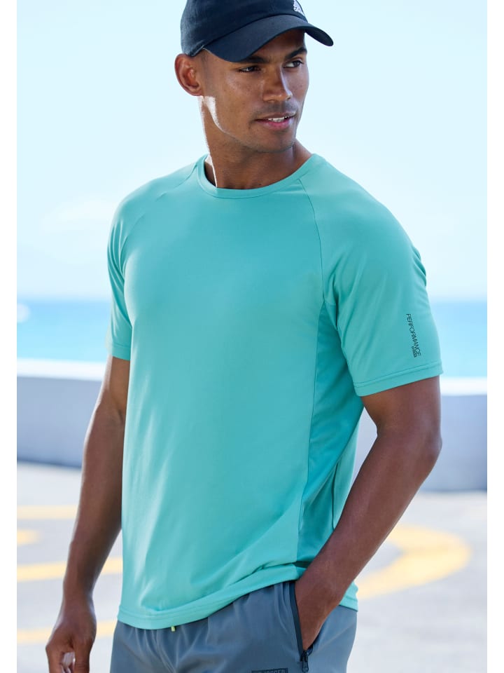 

AUTHENTIC LE JOGGER Бирюзовая функциональная рубашка