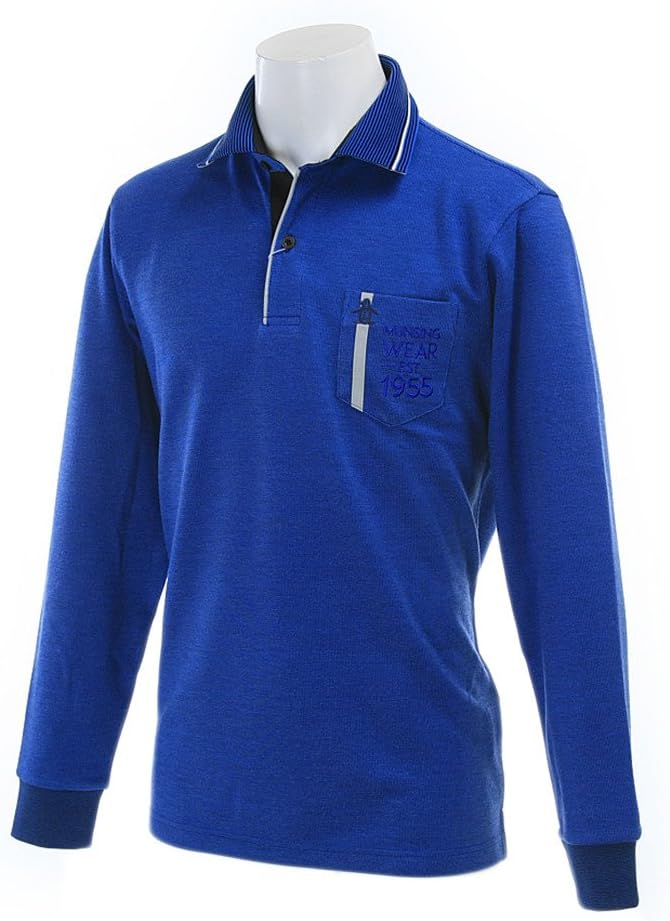 

Мужская трикотажная рубашка с длинным рукавом Munsingwear SG1357, синий