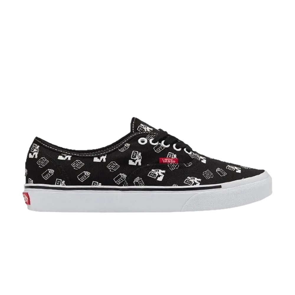 

Кроссовки Kazuki Kuraishi x Authentic Vans, черный