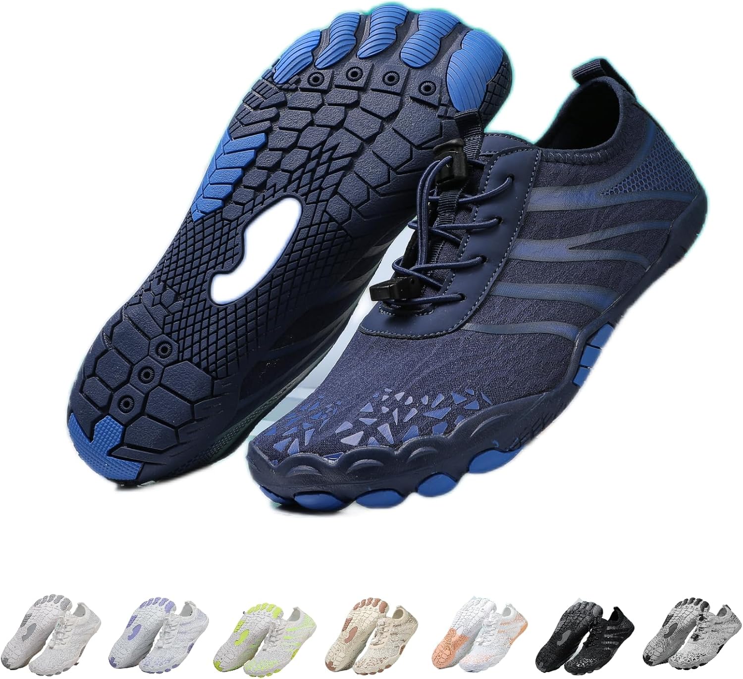 

Женские босоножки для походов, новые походные кроссовки для женщин и мужчин, дышащая и нескользящая спортивная обувь для трейла, удобные дышащие водонепроницаемые обувь с широкой носочной частью Kaeril, синий