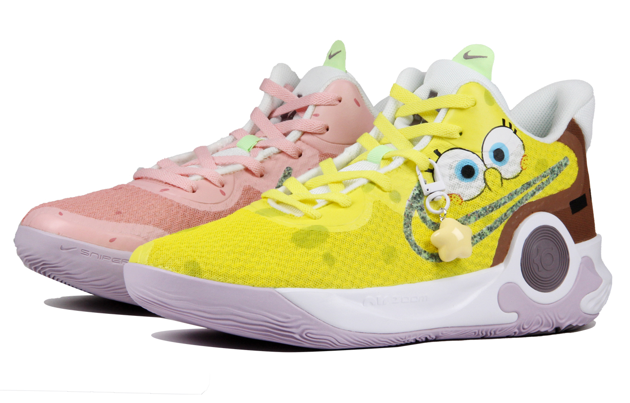 

Баскетбольные кроссовки KD Trey 5 IX Basketball Shoes Unisex Low-top Yellow/brown/pink/green Nike