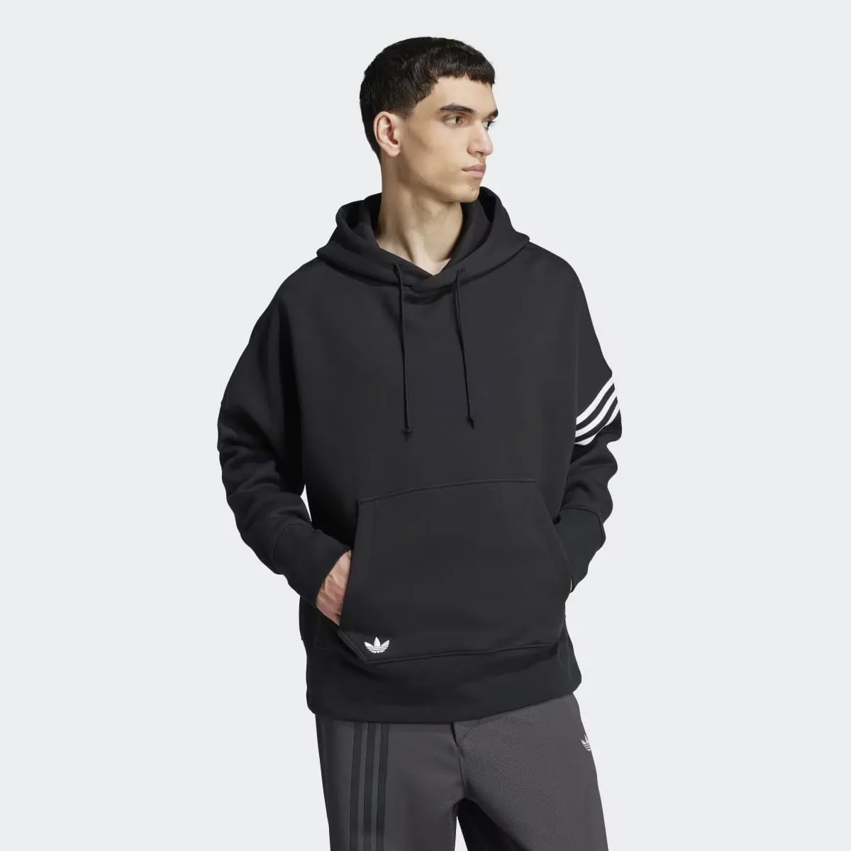 

Мужская толстовка с капюшоном Adidas Neuclassics, черный