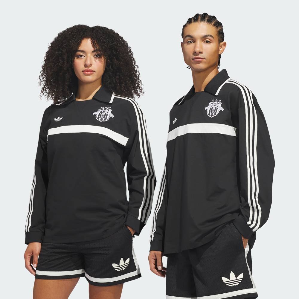 Футболка-поло для регби Originals Adidas, black