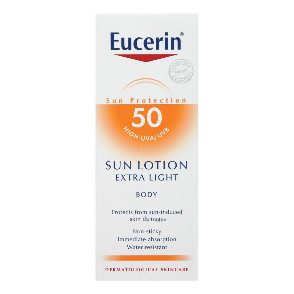 

Cолнцезащитный лосьон Eucerin Sun Extra Light SPF50, 150 мл