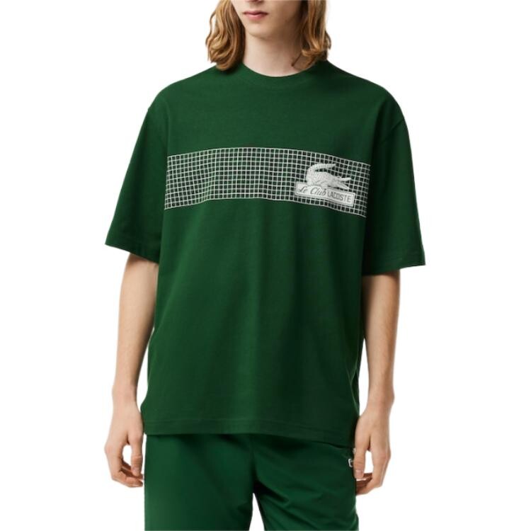 Футболка Lacoste, мужская, сосново-зеленый — фото 2