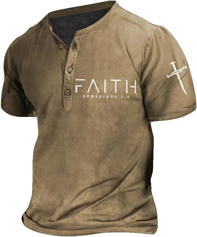 

Футболка Christian Religious с принтом Faith Ephesians