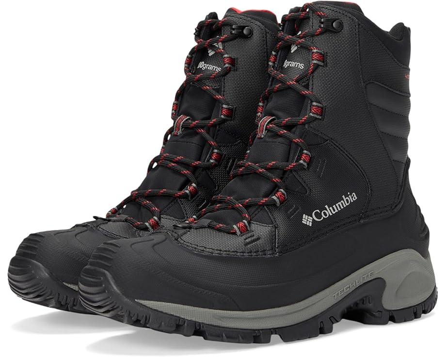 

Походные ботинки Columbia Bugaboot III, цвет Black/Bright Red 1