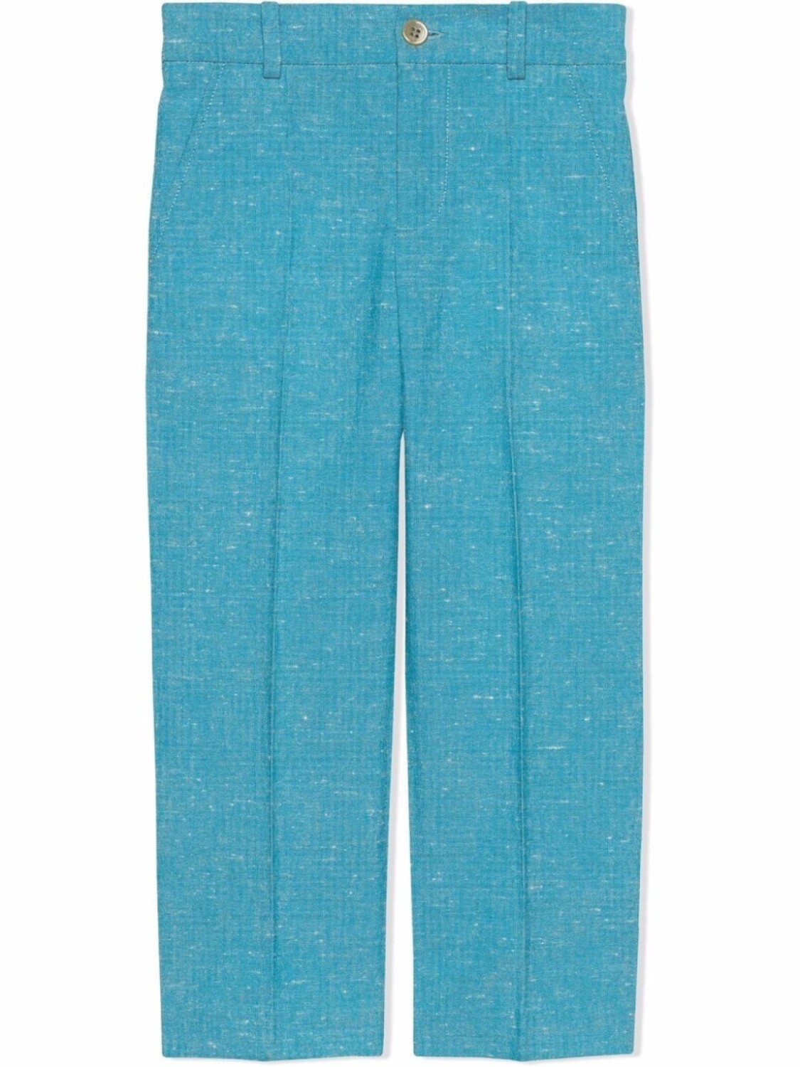

Gucci Kids брюки Double G из канваса, синий