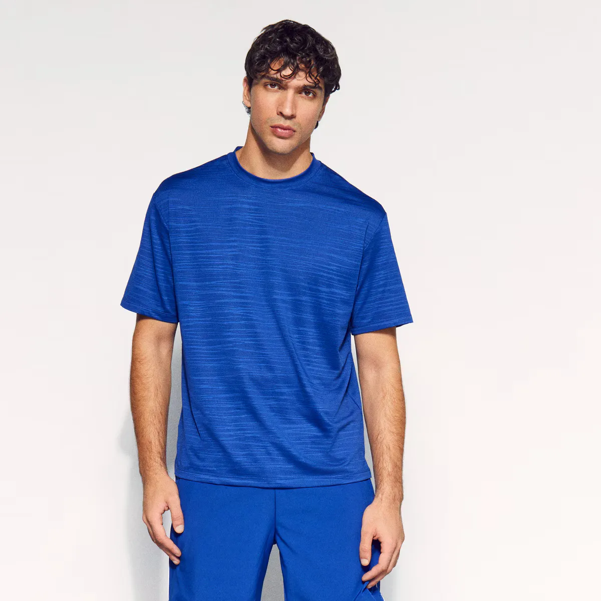 

Футболка мужская тренировочная с коротким рукавом Boomerang, светло-голубой