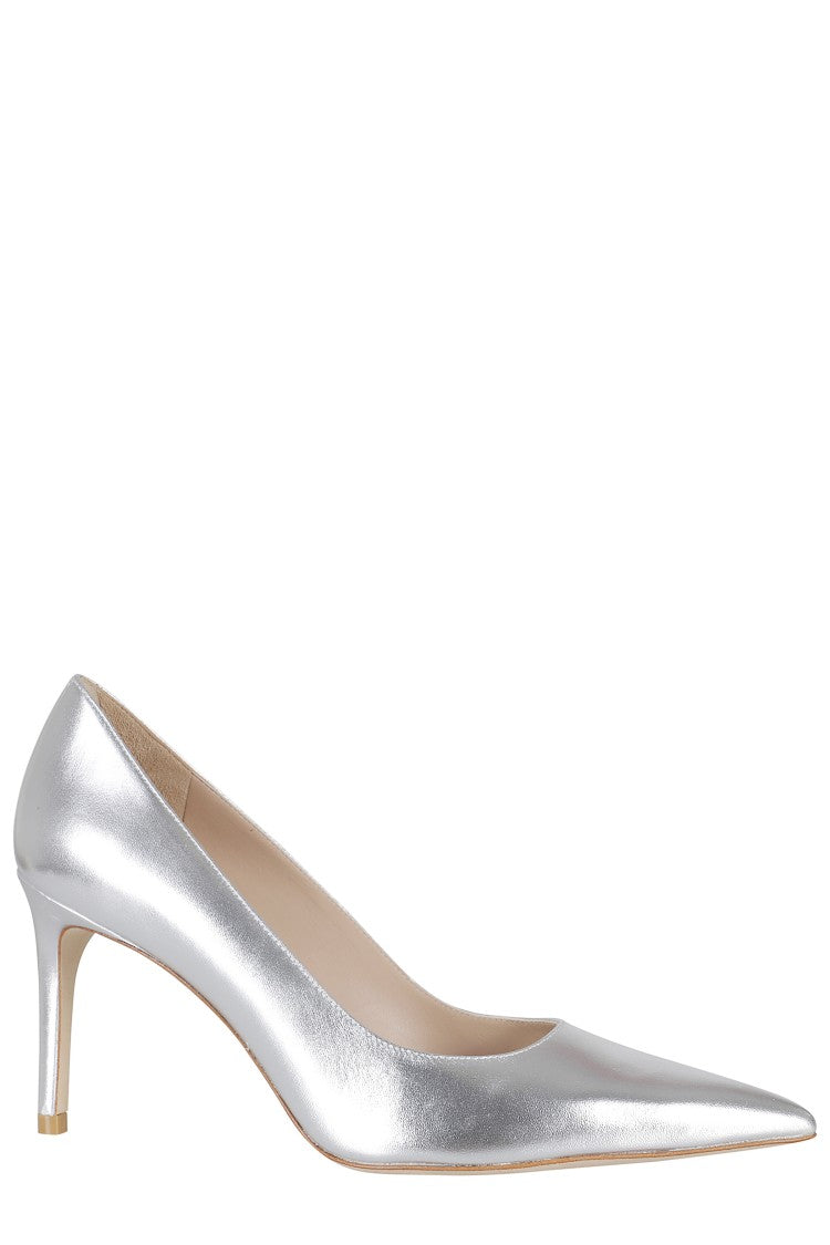 Power 85 Pumps Stuart Weitzman, серебряный — фото 2