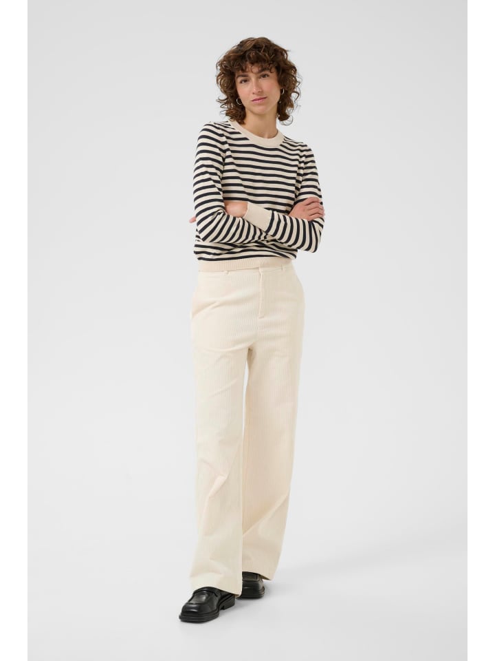 

PART TWO Повседневные брюки ClarissePW Classic fit в цвете «Эггног»