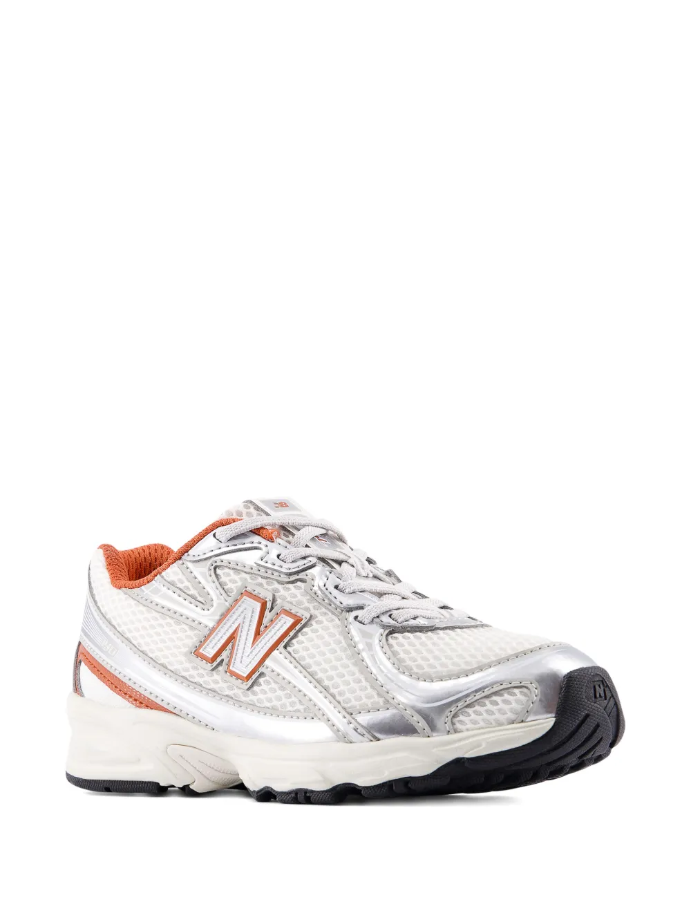 Кроссовки 740 из сетчатого материала с панелями и шнуровкой New Balance Kids, белый