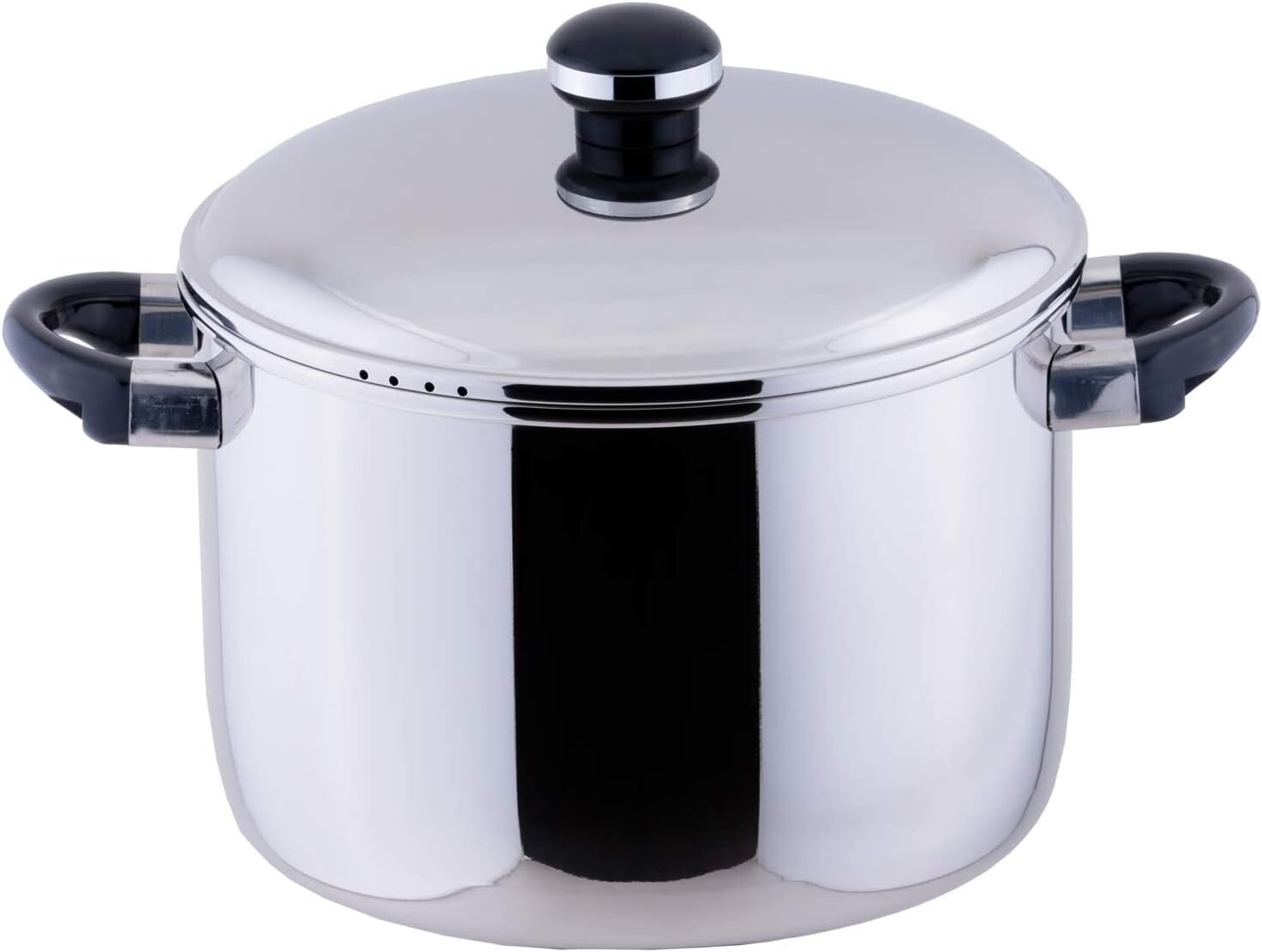

Двуручная кастрюля Miyazaki Seisakusho OJ-41 Objet, глубокая, Jumbo, 11,0 дюймов (28 см), сделано в Японии, совместима с индукционной индукцией, легкая, Sliver