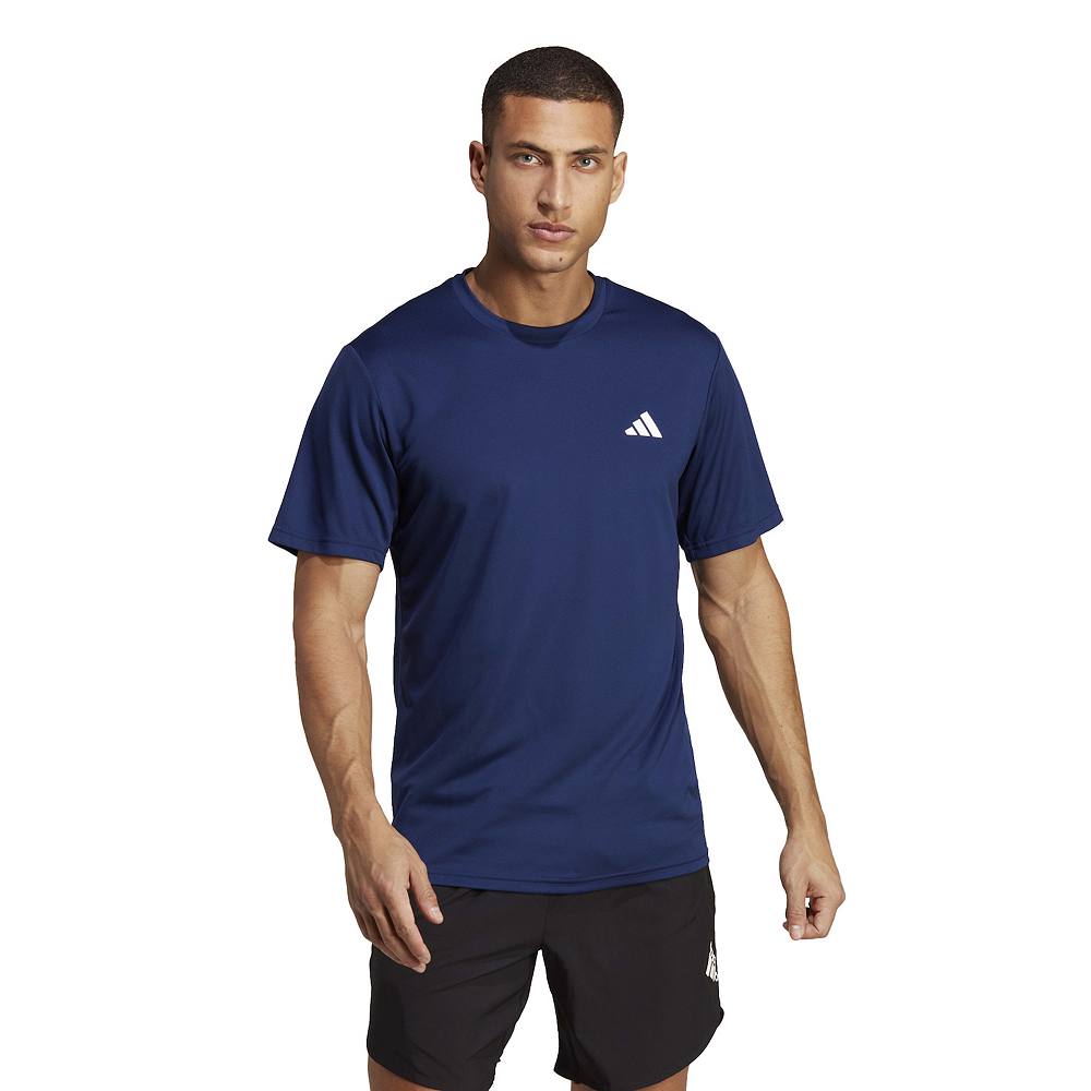 

Мужская тренировочная футболка adidas Train Essentials Adidas, цвет Dark Blue White