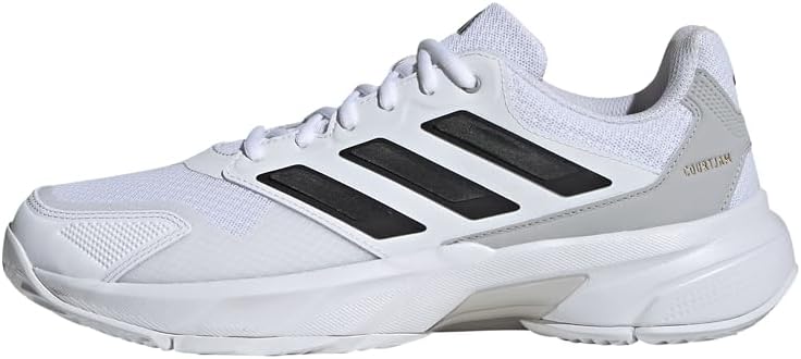 

Мужские теннисные кроссовки Adidas Courtjam Control 3, белый/черный/серый