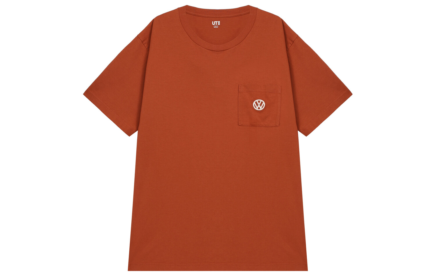 

Футболка унисекс красная Uniqlo, красный