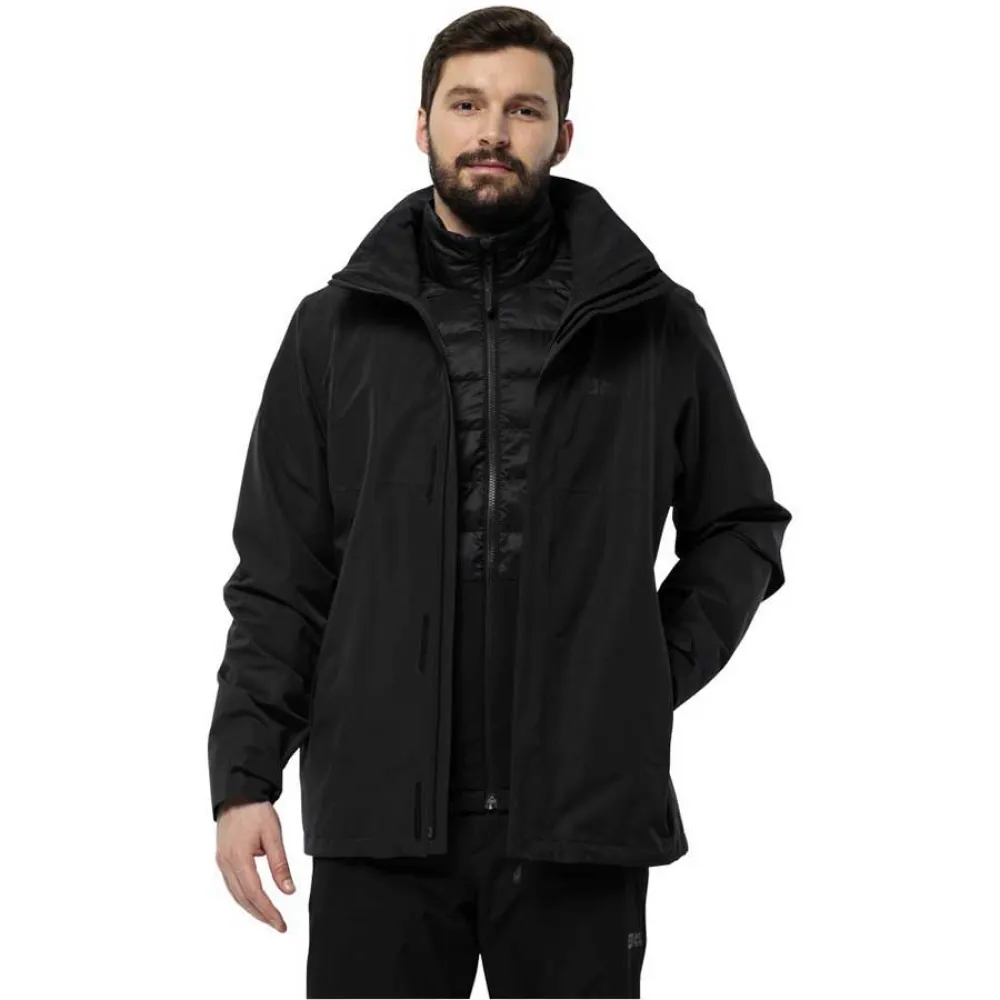 

Куртка Jack Wolfskin Luntal 3In1, черный