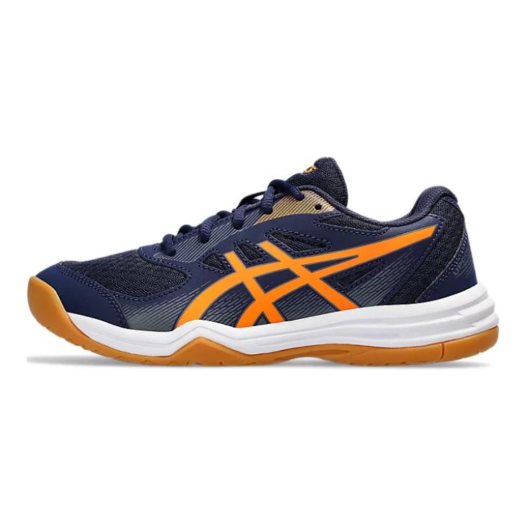 

Кроссовки Upcourt 5 GS 'Peacoat Shocking Orange' Asics, синий/оранжевый