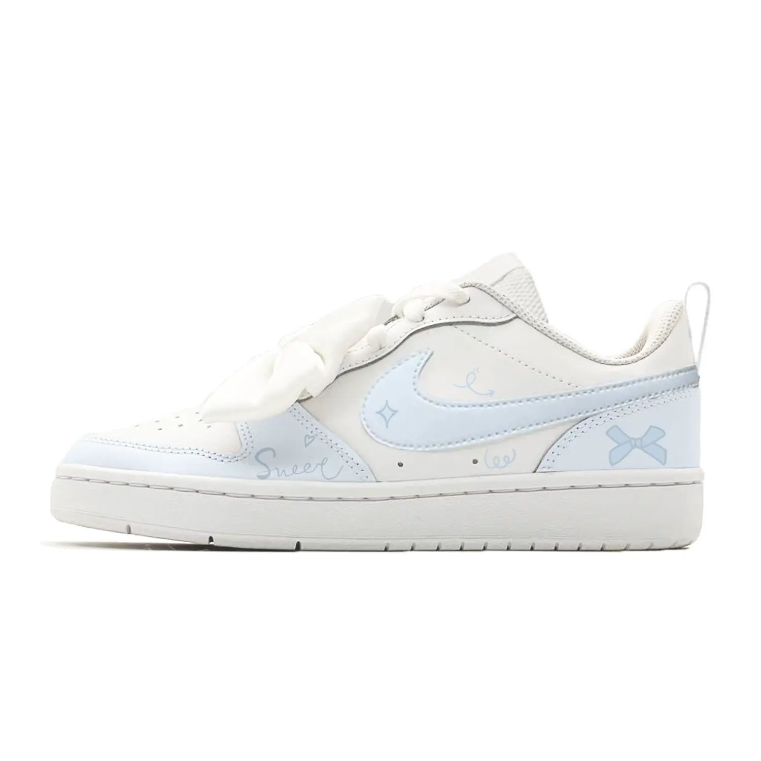 

Детские скейтерские кеды Court Borough Nike, белый