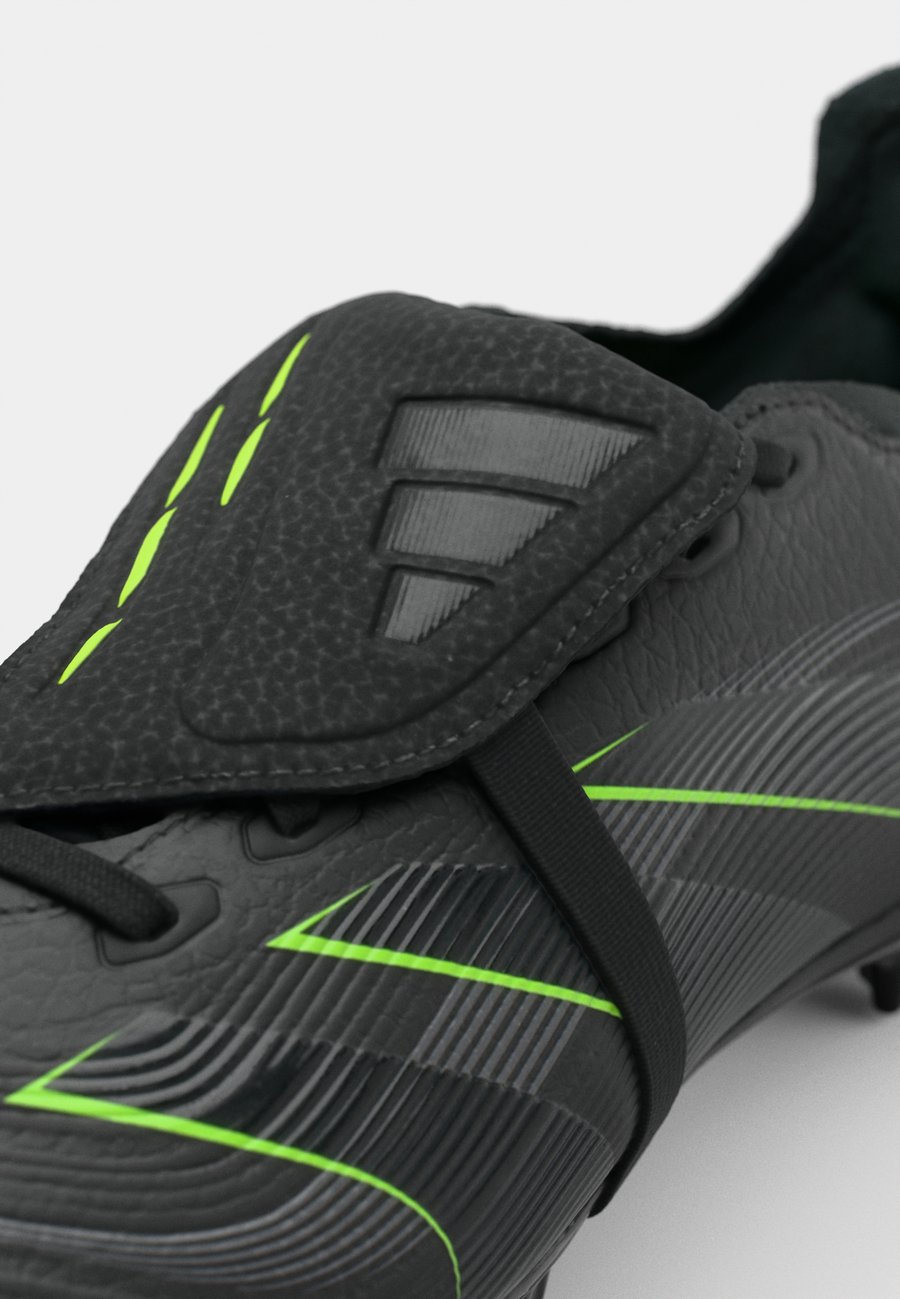 Кроссовки Adidas Performance PREDATOR LEAGUE FOLD-OVER TONGUE FIRM GROUND/MULTI GROUND FOOTBALL BOOTS, Core Black/Carbon/Lucid Lemon/Black — фото 3
