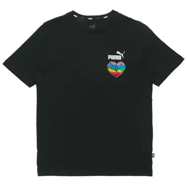

Футболка унисекс черная Puma, черный
