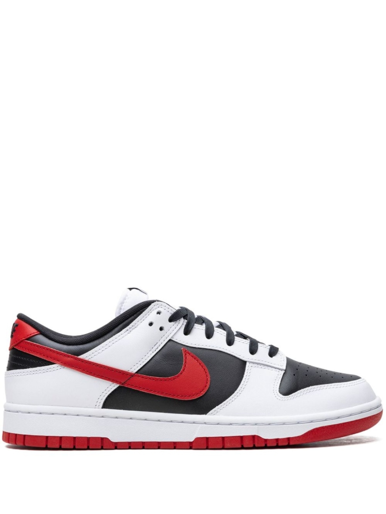 

Nike кроссовки Dunk Low Retro Black/University Red, белый