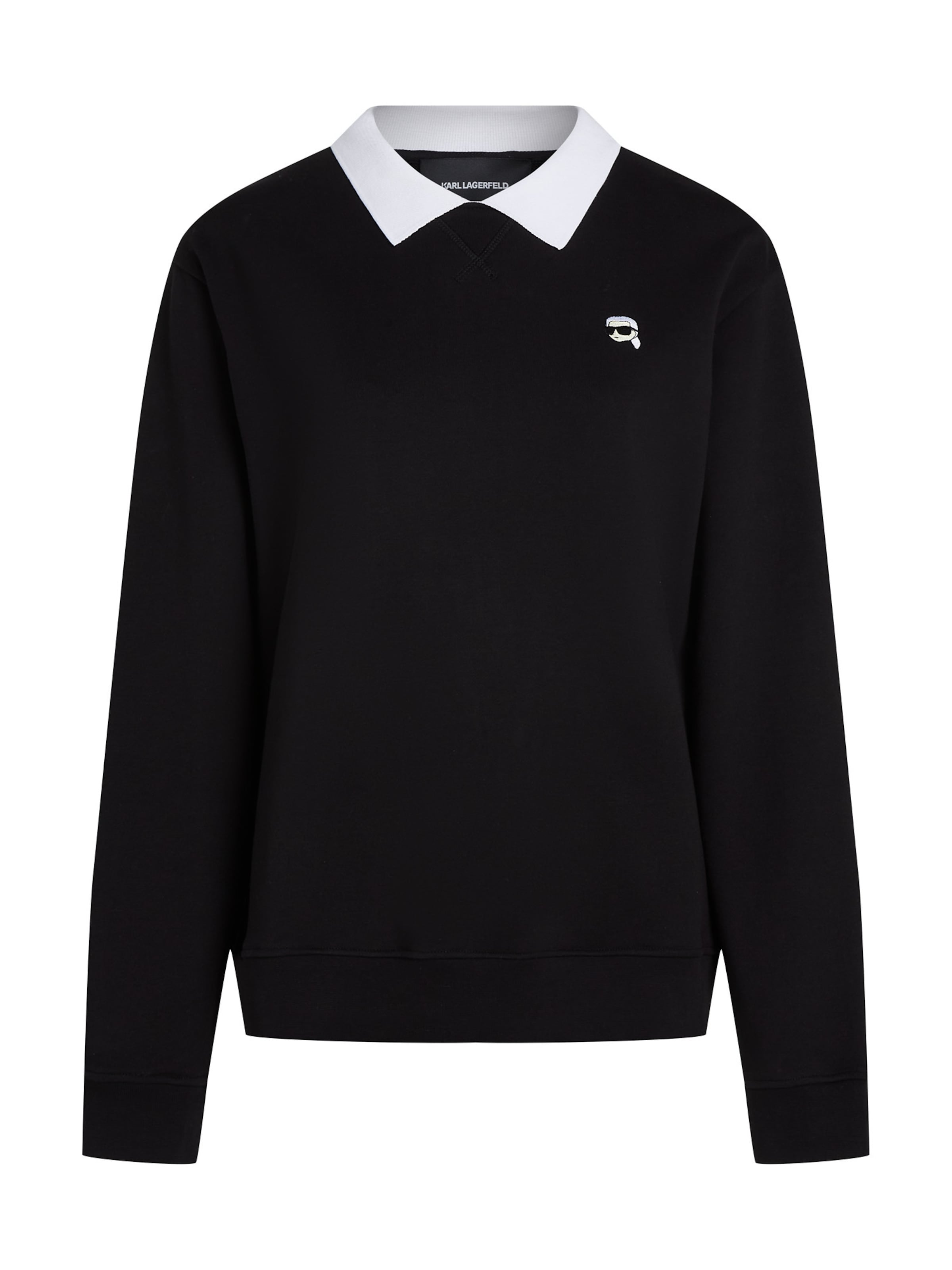 

Karl Lagerfeld Свитшот в черном цвете