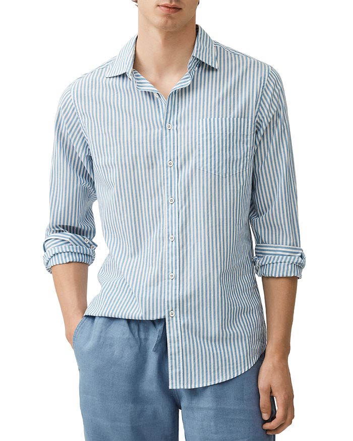 

Футболка Ferry Land Slim Fit в полоску Rodd & Gunn, синий