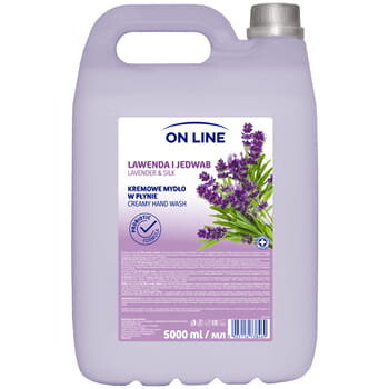 

Мыло On Line Ol, сливочная лаванда и шелк, 5л REFILL
