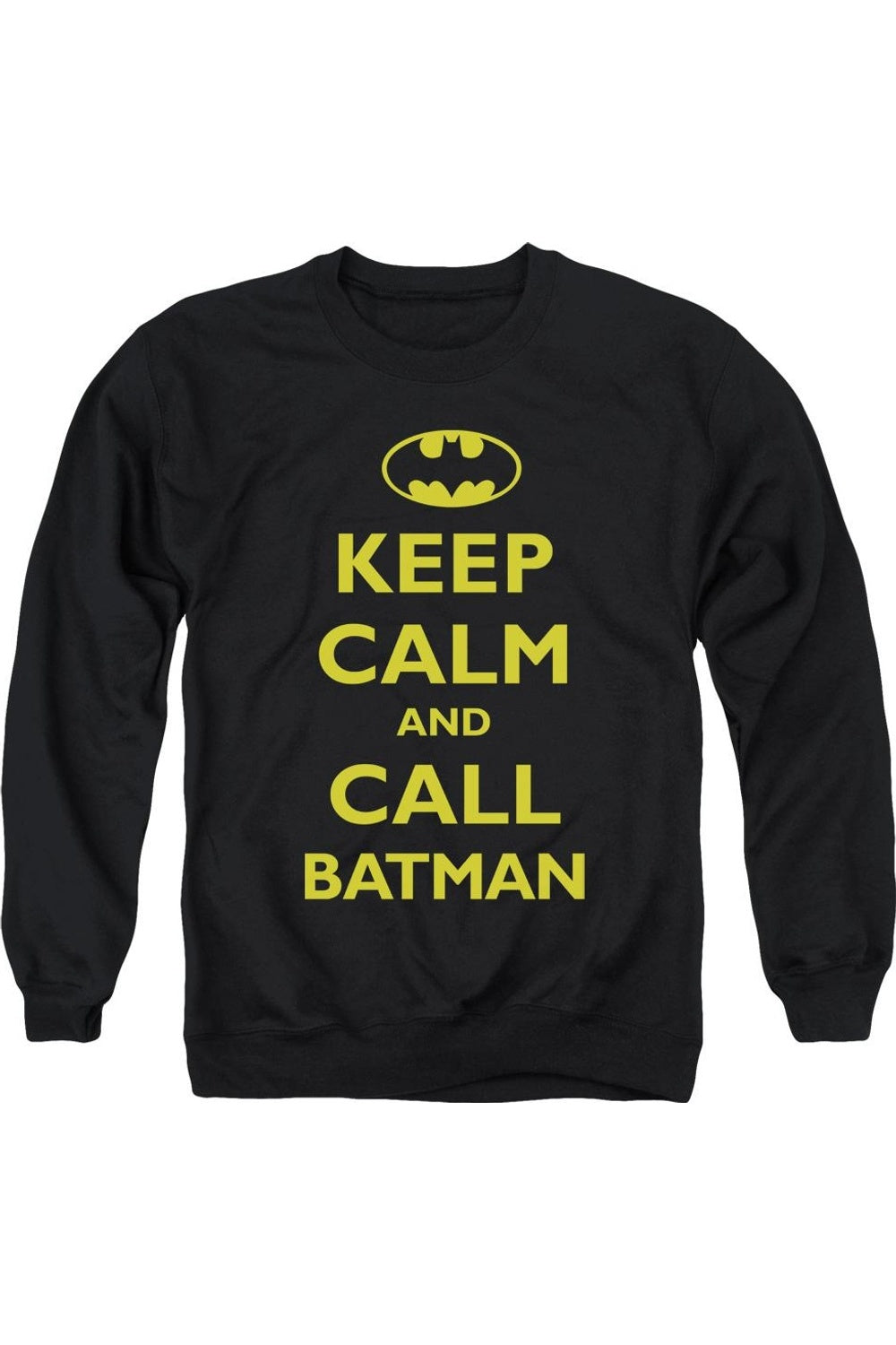 

Толстовка Batman Call Batman для взрослых с круглым вырезом Gildan, черный