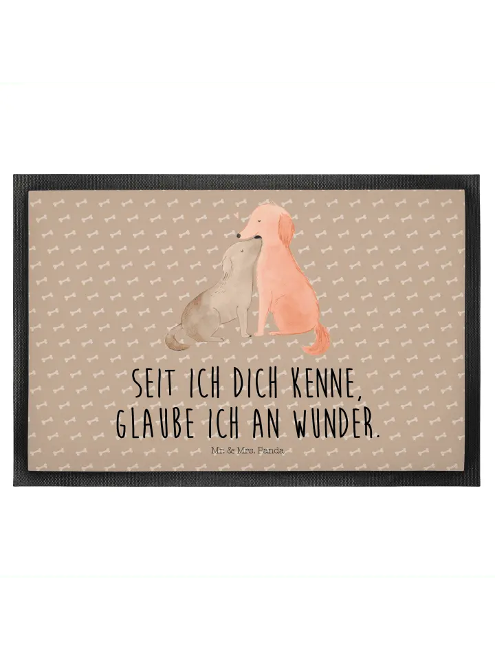 

Коврик Mr & Mrs Panda Hunde Liebe, цвет hundeglück