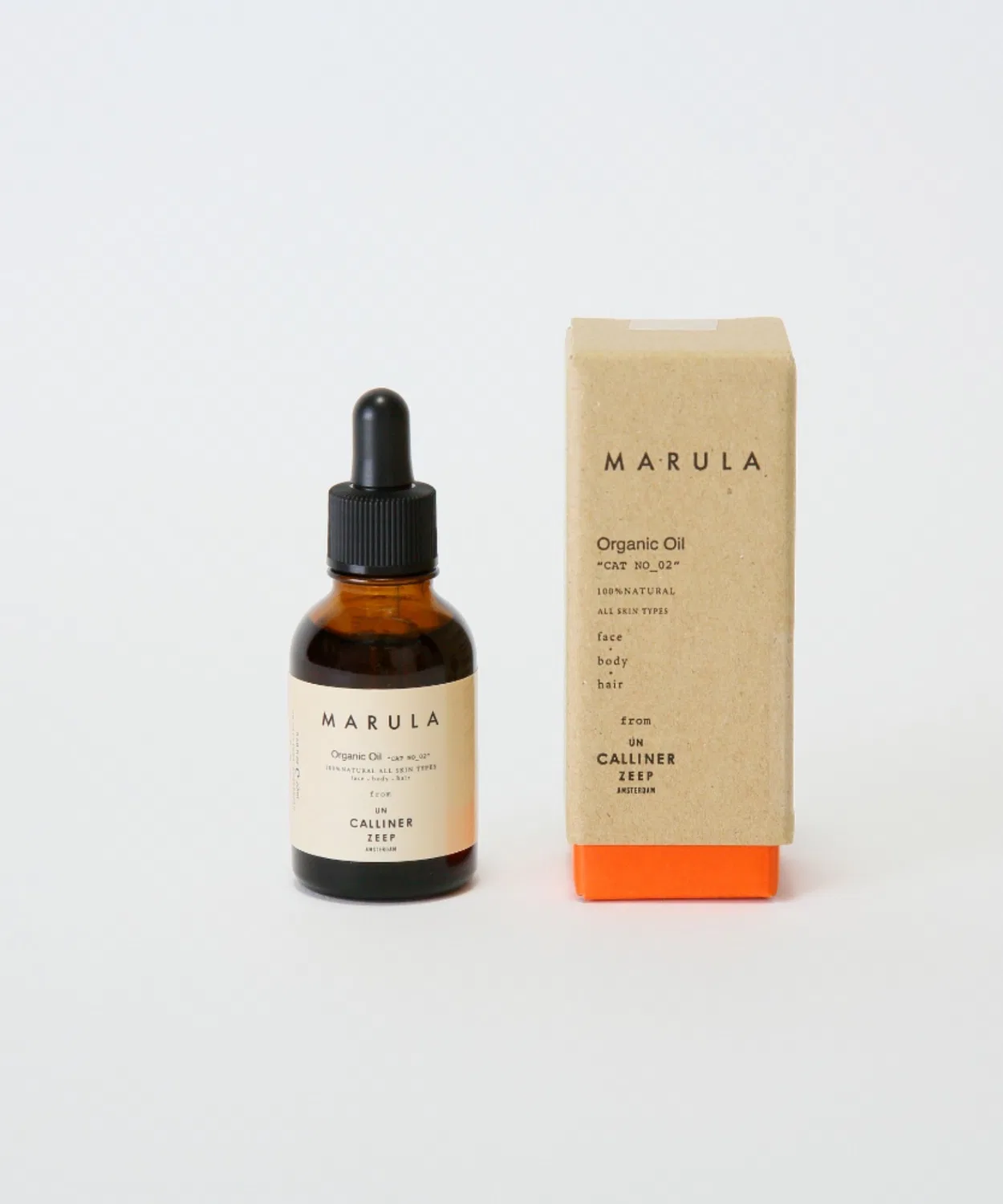 Масло для лица и волос Marula Oil UN CALLINER ZEEP AMSTERDAM, 20 мл