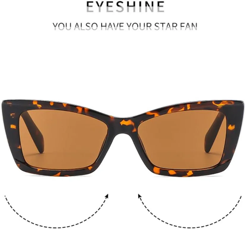 

Модные ретро-солнцезащитные очки «кошачий глаз» для женщин и мужчин, стильные, для активного отдыха и путешествий, с защитой от УФ-излучения UV400 TVTBBVV, Black Gray