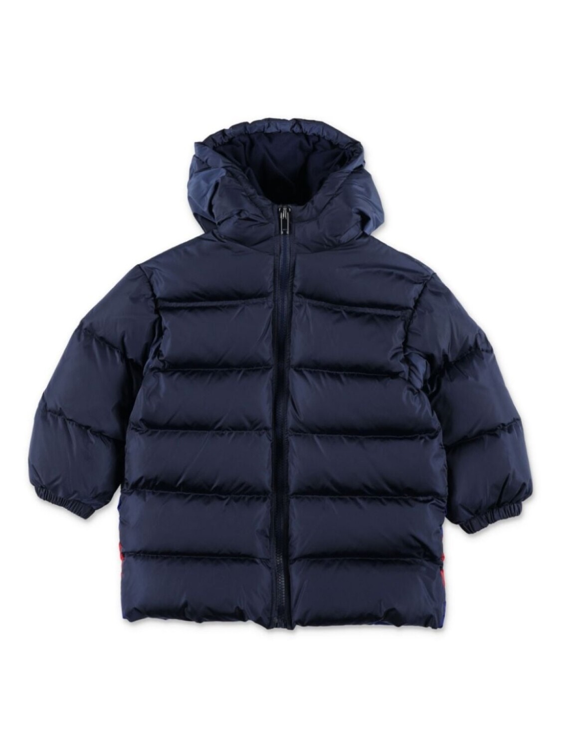 

Gucci Kids пуховик с логотипом, синий