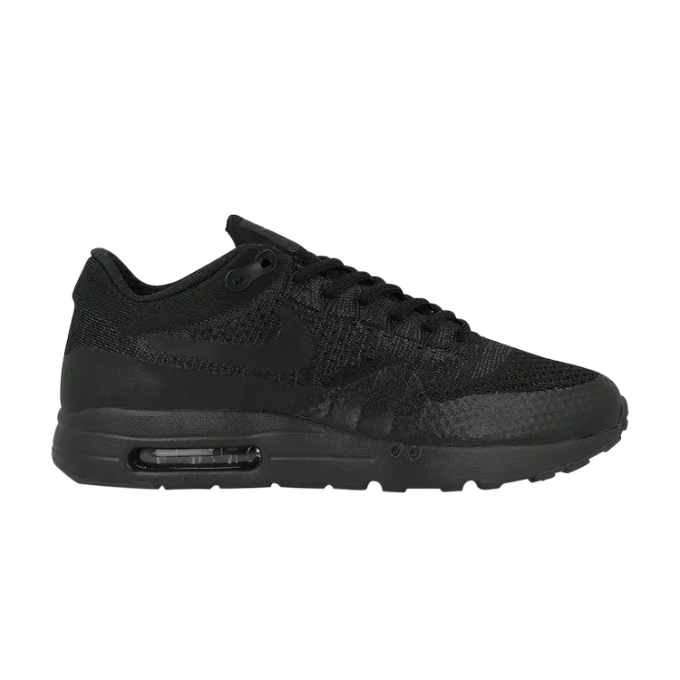

Кроссовки Nike Air Max 1 Ultra Flyknit 'Black', черный