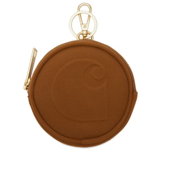 

Кошелек на молнии Clarton Carhartt Wip, коричневый