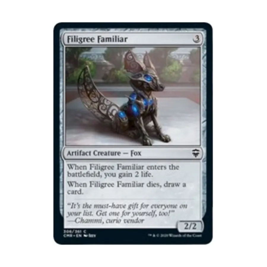 

CCG Филигранный знакомый (С), MTG - Commander Legends